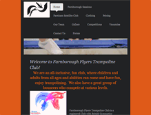 Tablet Screenshot of farnboroughflyers.org.uk